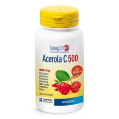 LONGLIFE ACEROLA C500 ARANCIA 30 COMPRESSE