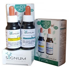 VITASYG KIT COMPOSTO DA VITAMINA D3 20 ML + VITAMINA K2 20 ML