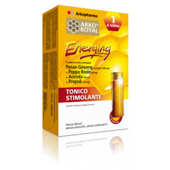 ARKOROYAL ENERGING COMPLEX 10 FLACONCINI UNICA DOSE