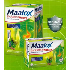 MAALOX EVOLUZIONE NATURA 36 COMPRESSE MASTICABILI