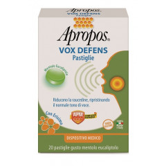 APROPOS VOX DEFENS MENTOLO EUCALIPTOLO 20 PASTIGLIE