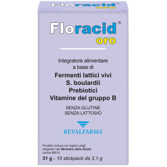 FLORACID OROSOLUBILE 10 STICKPACK