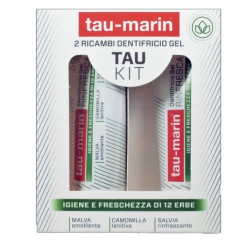 TAU MARIN DENTIFRICIO RINFRESCANTE RICARICA TAU KIT 2X20ML