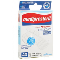 MEDIPRESTERIL CEROTTI DELICATI ASSORTITI 4 FORMATI 40 PEZZI 2