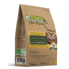 PETFORMANCE BIO CROCCHETTE STERILIZZATI POLLO E RISO GATTO 700 G