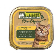 PETFORMANCE BIO UMIDO POLLO GATTO 100 G