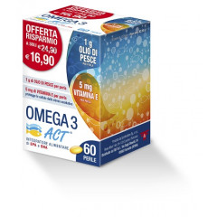 OMEGA 3 ACT 1G 60PRL