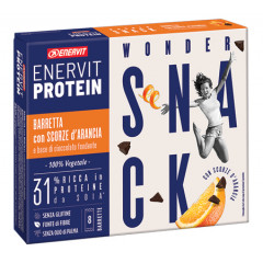 ENERVIT PROTEIN SNACK SCORZE ARANCIA VEGETALE 8 BARRETTE 27 G