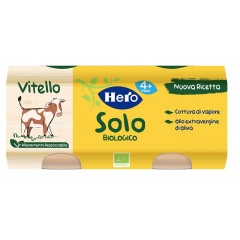 HERO BABY SOLO OMOGENEIZZATO VITELLO 2X80 G 2