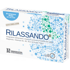 RILASSANDO 30 COMPRESSE FILMATE CON MELATONINA SENZA GLUTINE
