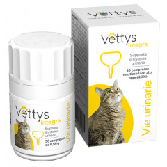 VETTYS INTEGRA VIE URINARIE GATTO 30 COMPRESSE MASTICABILI