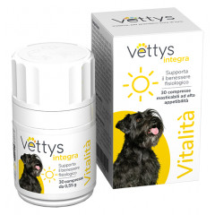 VETTYS INTEGRA VITALITA' CANE 30 COMPRESSE MASTICABILI