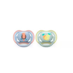 AVENT SUCCHIETTO ULTRA AIR 0-6M MASCHIO ANANAS/PAPPAGALLO 2 PEZZI