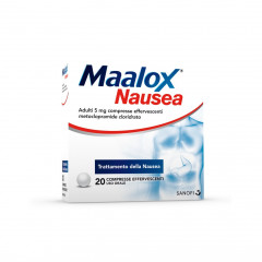 MAALOX NAUSEA ADULTI 5 MG 20 COMPRESSE EFF