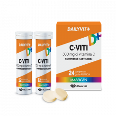 C VITI 500 MG 24 COMPRESSE MASTICABILI